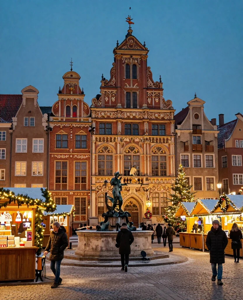 15 Magical Places to Visit in Gdańsk in December That Feel Like a Christmas Fairytale 16 Places to Visit in Gdańsk in December 15 Magical Places to Visit in Gdańsk in December That Feel Like a Christmas Fairytale - 6. Artus Court and the Historic Heart of Royal Gdańsk 1