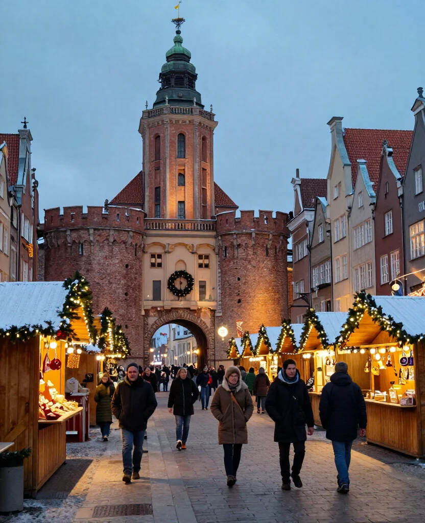 15 Magical Places to Visit in Gdańsk in December That Feel Like a Christmas Fairytale 27 Places to Visit in Gdańsk in December 15 Magical Places to Visit in Gdańsk in December That Feel Like a Christmas Fairytale - 7. The Golden Gate and a Festive Royal Route Walk 1