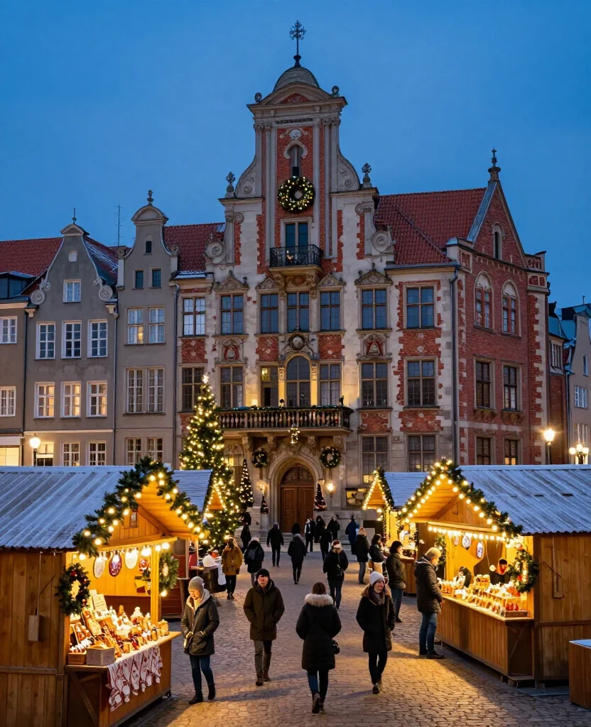 15 Magical Places to Visit in Gdańsk in December That Feel Like a Christmas Fairytale 28 Places to Visit in Gdańsk in December 15 Magical Places to Visit in Gdańsk in December That Feel Like a Christmas Fairytale - 8. The Great Armoury and Its Dramatic Festive Facade 1