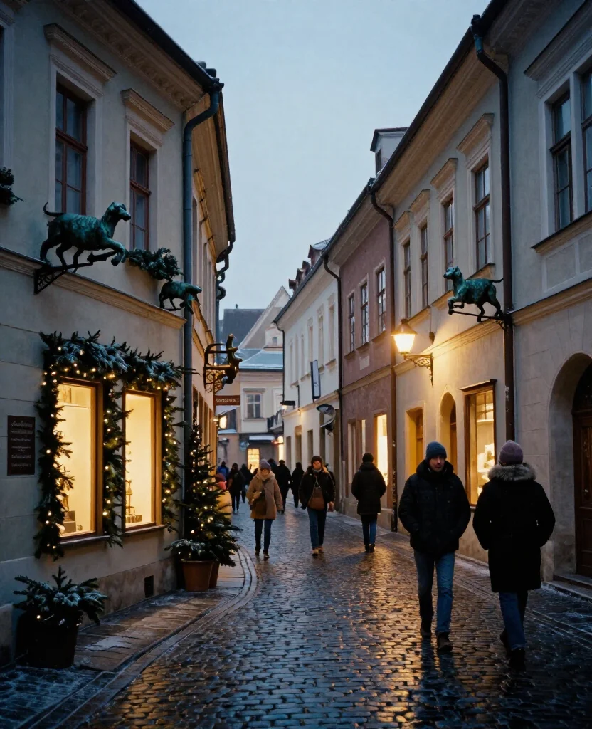 15 Places to Visit in Wroclaw in December That’ll Make Your Winter Trip Unforgettable 17 Places to Visit in Wroclaw in December 15 Places to Visit in Wroclaw in December That’ll Make Your Winter Trip Unforgettable - 13. Stare Jatki and the Old Town’s Small Art Corners 1