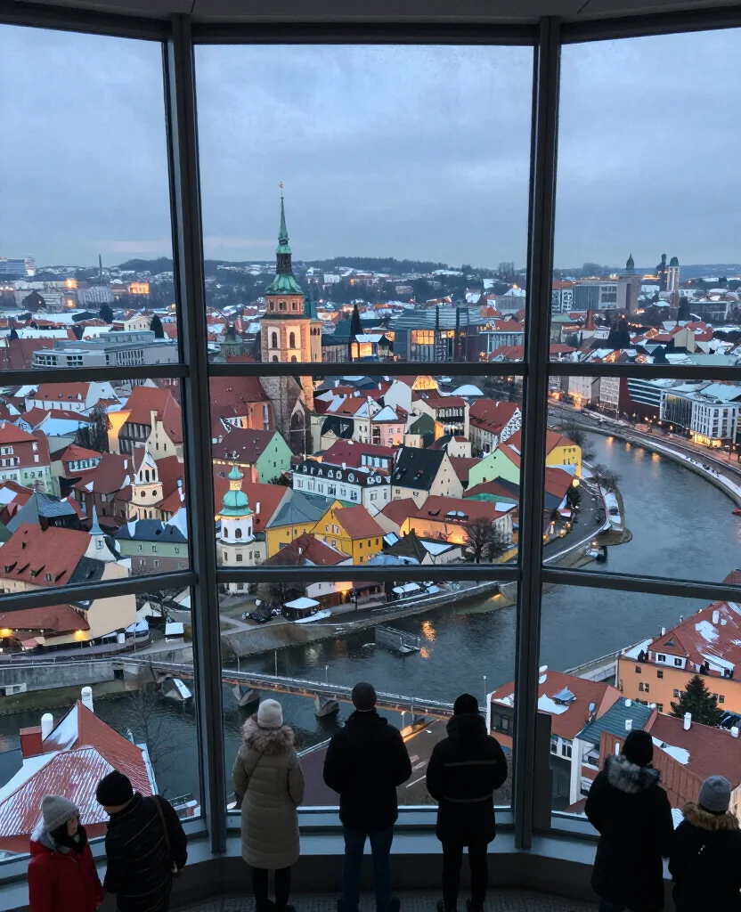 15 Places to Visit in Wroclaw in December That’ll Make Your Winter Trip Unforgettable 18 Places to Visit in Wroclaw in December 15 Places to Visit in Wroclaw in December That’ll Make Your Winter Trip Unforgettable - 14. Sky Tower Viewpoint for Wroclaw from Above 1