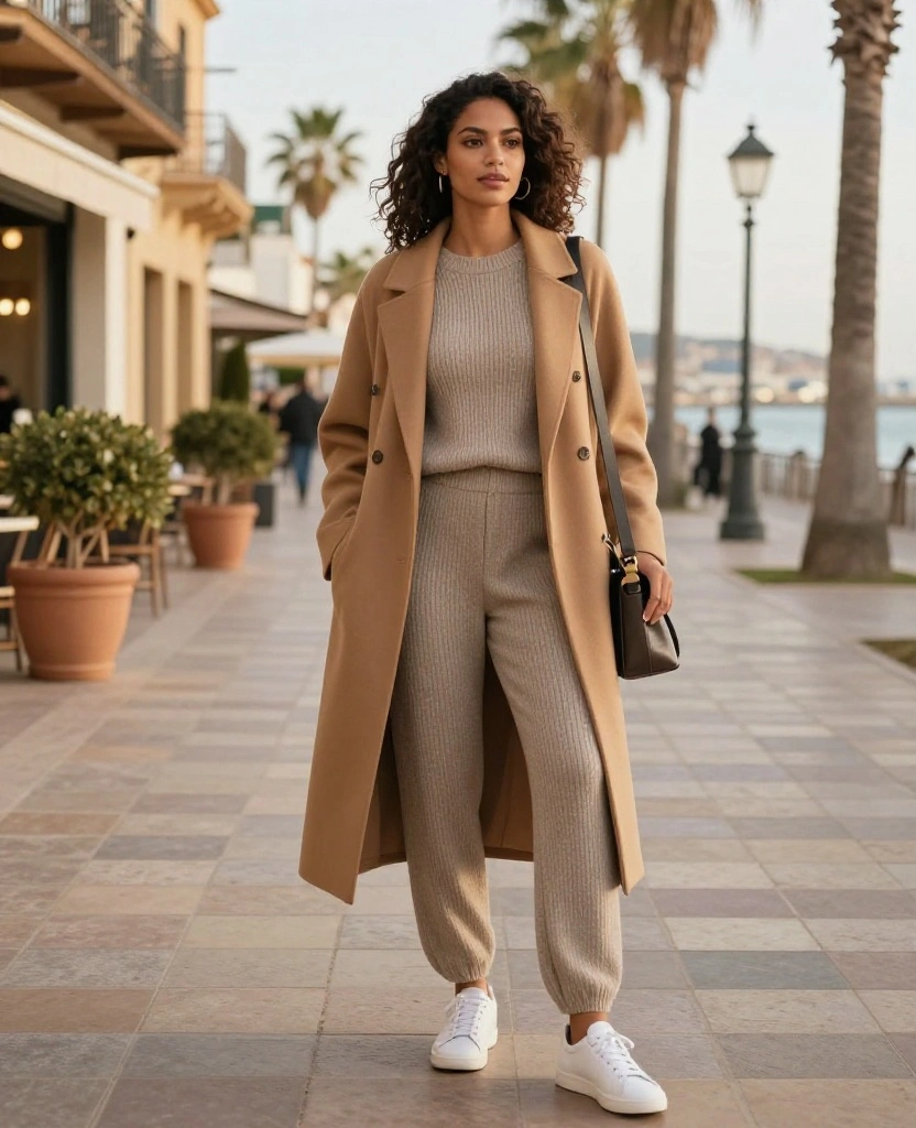 15 Stylish Women’s Outfits for Málaga in December That Look Amazing in Every Photo 86 what to wear in Málaga in December 15 Stylish Women’s Outfits for Málaga in December That Look Amazing in Every Photo - 13. A Coordinated Knit Set for Easy Polished Dressing 1