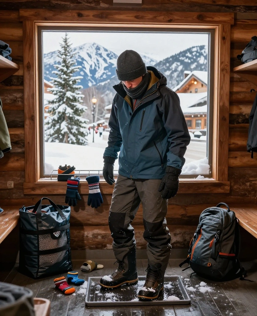 Banff December Weather Guide: 12 Clothing Tips for Staying Warm Through Snow, Wind, and Freezing Temps! 75 What to Wear in Banff in December Banff December Weather Guide: 12 Clothing Tips for Staying Warm Through Snow, Wind, and Freezing Temps! - 11. Plan for Warm Indoor Stops and Wet Gear 1