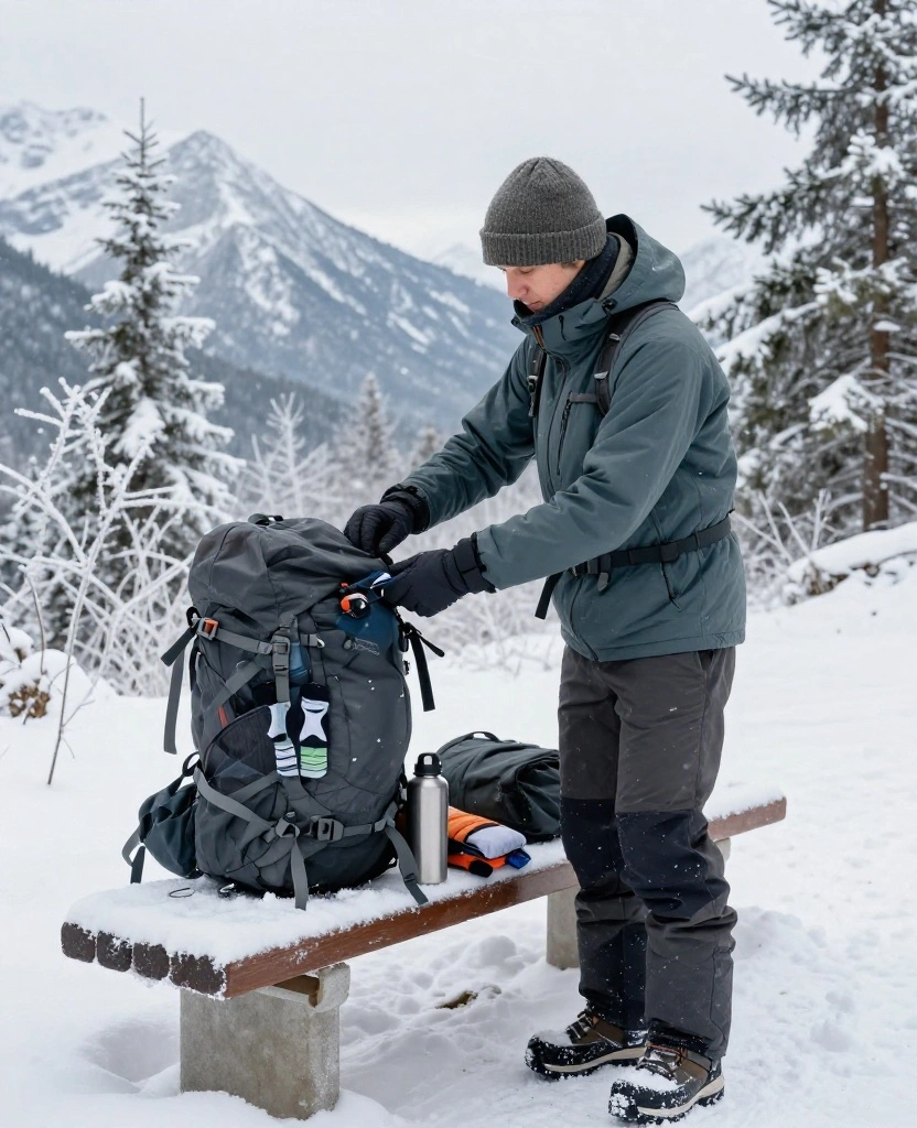Banff December Weather Guide: 12 Clothing Tips for Staying Warm Through Snow, Wind, and Freezing Temps! 82 What to Wear in Banff in December Banff December Weather Guide: 12 Clothing Tips for Staying Warm Through Snow, Wind, and Freezing Temps! - 12. Pack Warm Backups and a Small Winter Emergency Kit 1