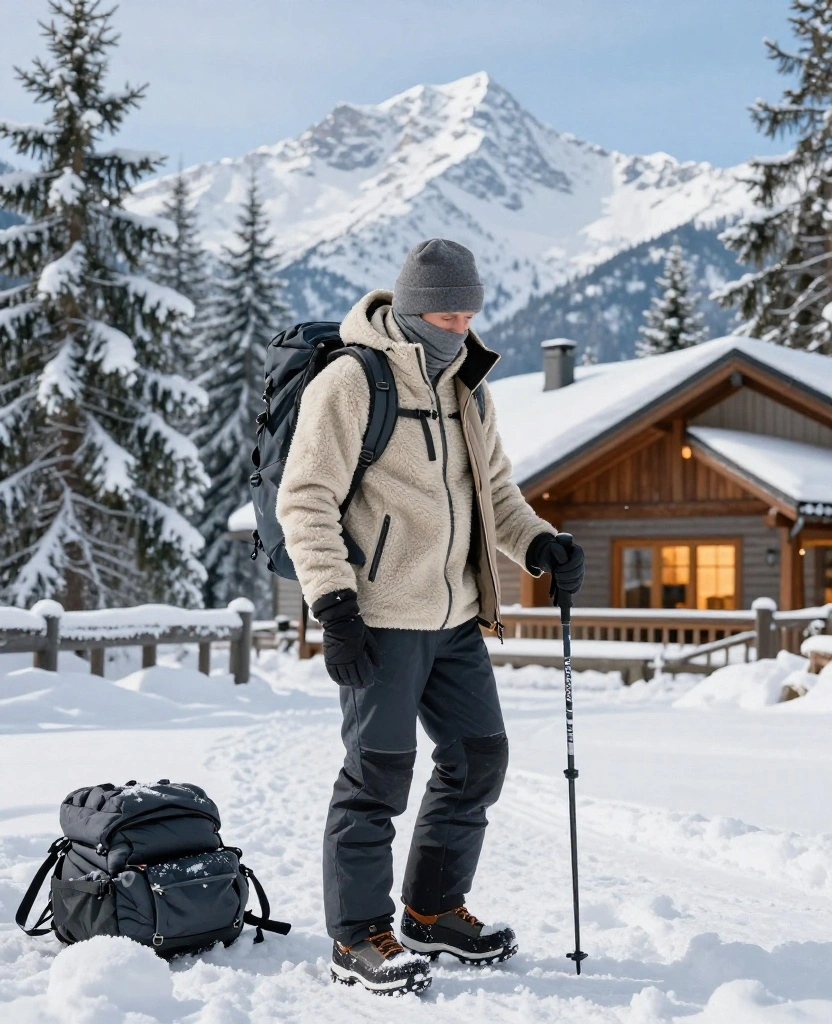 Banff December Weather Guide: 12 Clothing Tips for Staying Warm Through Snow, Wind, and Freezing Temps! 6 What to Wear in Banff in December Banff December Weather Guide: 12 Clothing Tips for Staying Warm Through Snow, Wind, and Freezing Temps! - 2. Add a Fleece or Wool Mid-Layer for Trapped Heat 1
