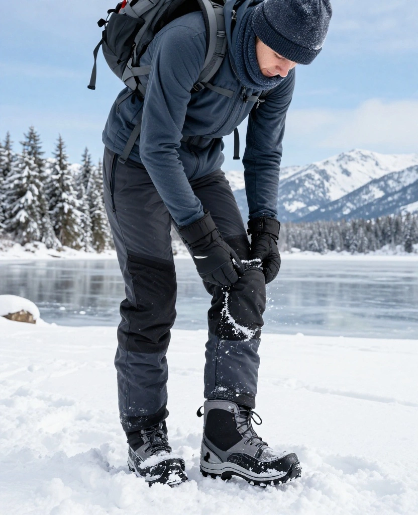 Banff December Weather Guide: 12 Clothing Tips for Staying Warm Through Snow, Wind, and Freezing Temps! 20 What to Wear in Banff in December Banff December Weather Guide: 12 Clothing Tips for Staying Warm Through Snow, Wind, and Freezing Temps! - 4. Wear Insulated Pants Instead of Ordinary Trousers 1