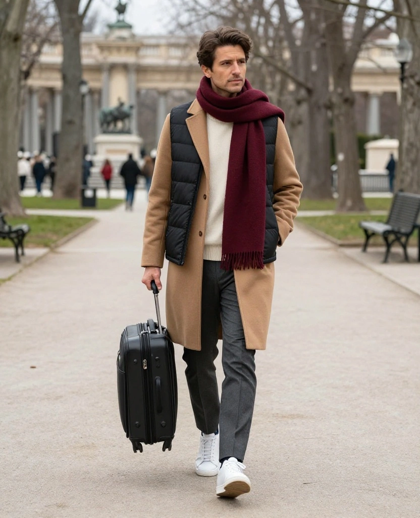 Create a Madrid Winter Capsule Wardrobe with Just 12 Pieces (You’ll Get 20+ December Outfits!) 71 what to wear in Madrid in December Create a Madrid Winter Capsule Wardrobe with Just 12 Pieces (You’ll Get 20+ December Outfits!) - 11. Keep White Leather Sneakers for Serious Sightseeing 1