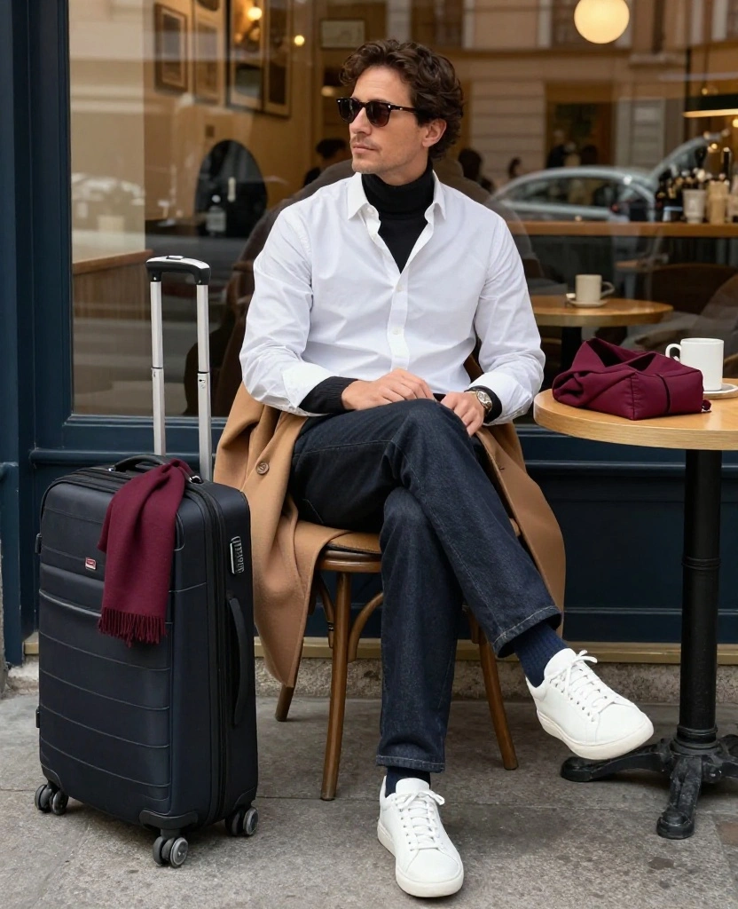 Create a Madrid Winter Capsule Wardrobe with Just 12 Pieces (You’ll Get 20+ December Outfits!) 29 what to wear in Madrid in December Create a Madrid Winter Capsule Wardrobe with Just 12 Pieces (You’ll Get 20+ December Outfits!) - 5. Pack a White Shirt for Instant Polish 1
