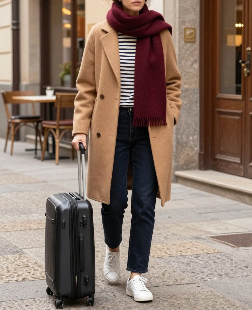 Create a Madrid Winter Capsule Wardrobe with Just 12 Pieces (You’ll Get 20+ December Outfits!) 48 what to wear in Madrid in December Create a Madrid Winter Capsule Wardrobe with Just 12 Pieces (You’ll Get 20+ December Outfits!) - 8. Bring Dark Straight-Leg Jeans for Long Walking Days 1