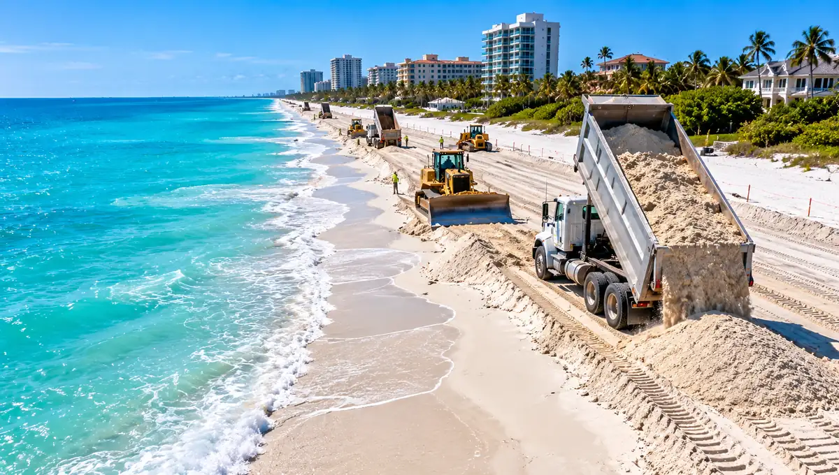 Naples Beach Is Getting 208,000 Tons of New Sand in an $8 Million Makeover — Here's What Visitors Should Know 1 Naples Beach Naples Beach Is Getting 208,000 Tons of New Sand in an $8 Million Makeover — Here's What Visitors Should Know