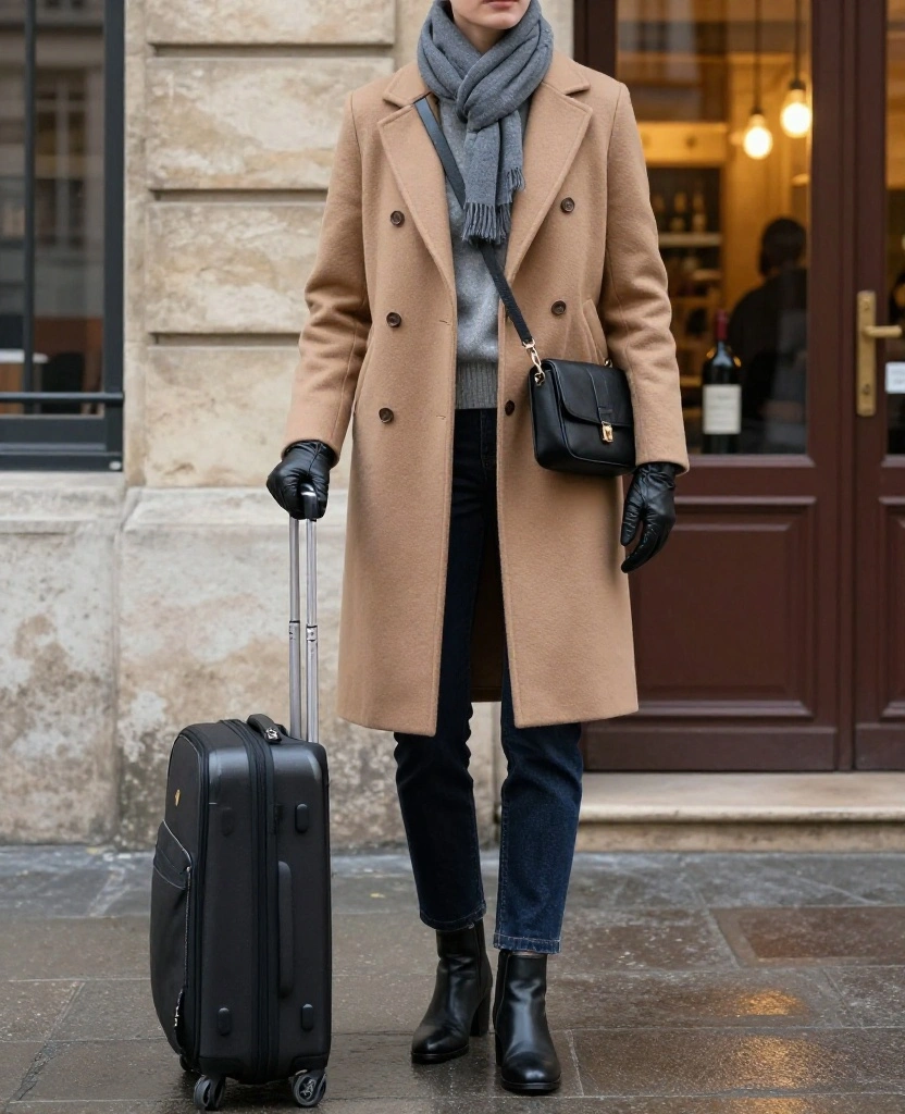 The Ultimate Bordeaux Winter Packing List: 12 Capsule Wardrobe Pieces That Create 30+ Outfits! 51 What to wear in Bordeaux in December The Ultimate Bordeaux Winter Packing List: 12 Capsule Wardrobe Pieces That Create 30+ Outfits! - 9. Leather Gloves: The Tiny Luxury You Will Actually Use 1