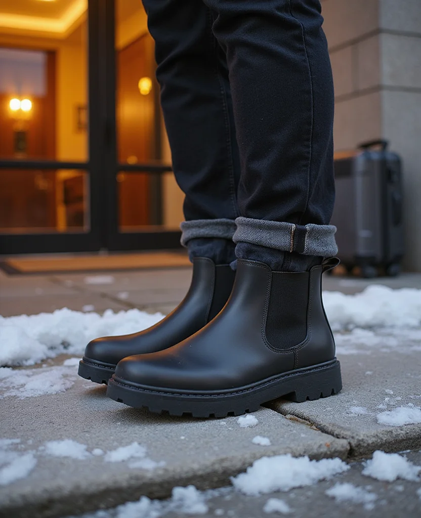 What Shoes to Wear in Ottawa in December: 10 Waterproof Winter Boots That Won’t Let Snow Ruin Your Trip! 15 what to wear in Ottawa in December What Shoes to Wear in Ottawa in December: 10 Waterproof Winter Boots That Won’t Let Snow Ruin Your Trip! - 3. Waterproof Chelsea-Style Boots for Easy City Days 1