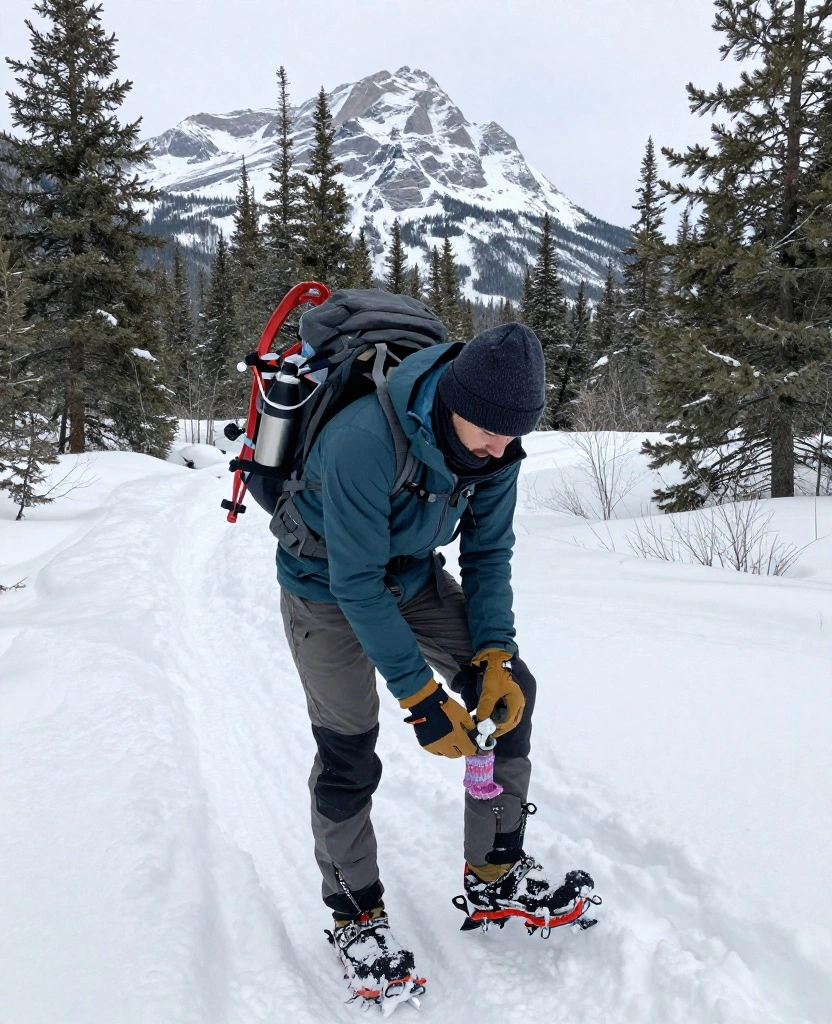 What to Wear Hiking in Jasper in December: 13 Must-Have Layers for Snowy Trails 79 What to Wear in Jasper in December What to Wear Hiking in Jasper in December: 13 Must-Have Layers for Snowy Trails - 12. Add Microspikes or Snowshoes for Secure Footing 1