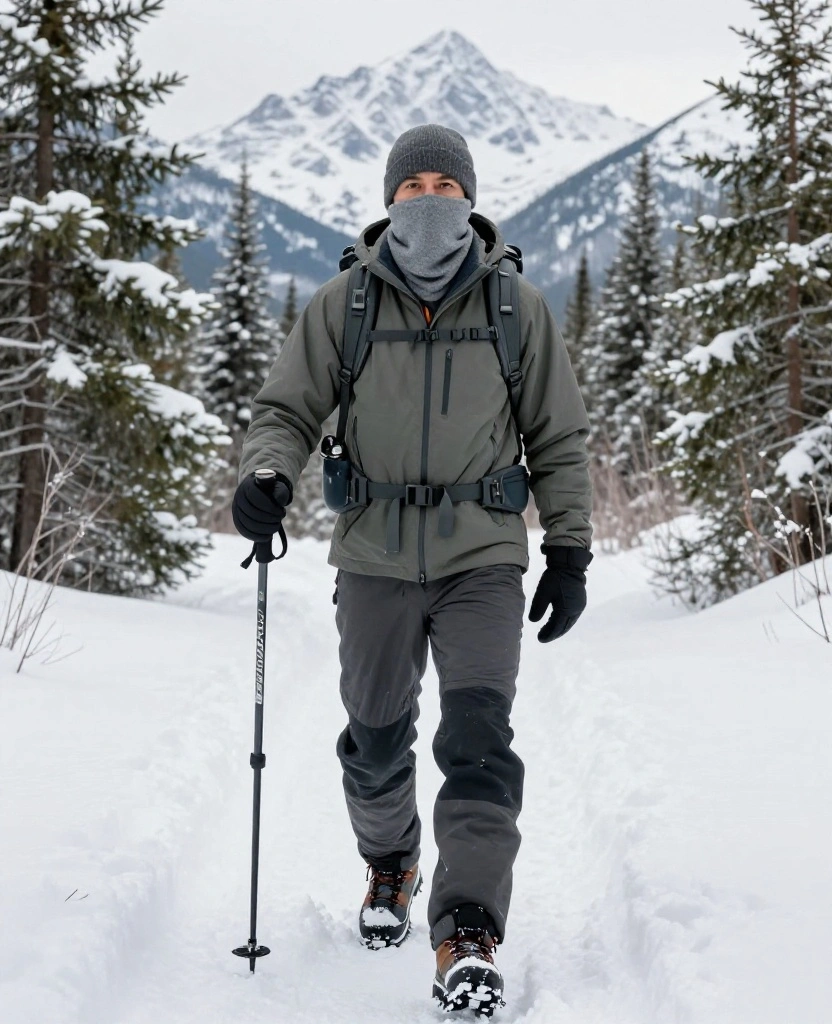 What to Wear Hiking in Jasper in December: 13 Must-Have Layers for Snowy Trails 43 What to Wear in Jasper in December What to Wear Hiking in Jasper in December: 13 Must-Have Layers for Snowy Trails - 7. Protect Your Neck With a Warm Gaiter 1