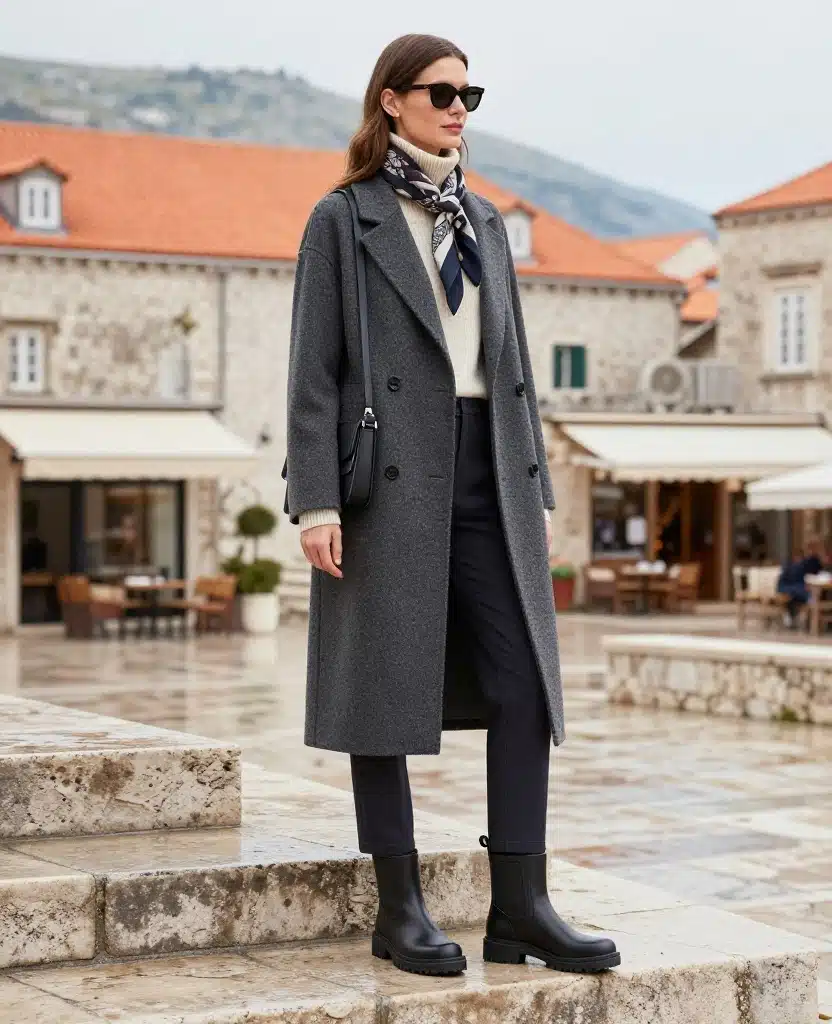 What to Wear in Dubrovnik in December: 15 Chic Winter Outfits That Beat the Coastal Chill 67 What to Wear in Dubrovnik in December What to Wear in Dubrovnik in December: 15 Chic Winter Outfits That Beat the Coastal Chill - 11. Choose Ankle Boots With Grip, Not Just Good Looks 1