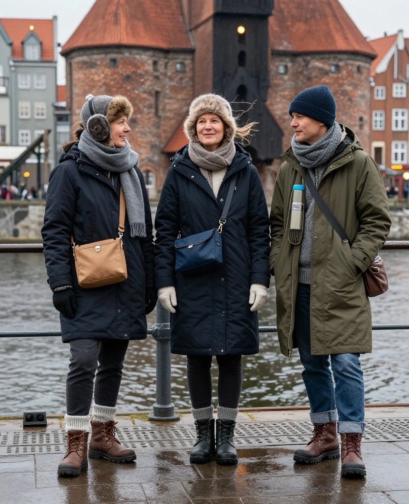 What to Wear in Gdańsk in December: 15 Cozy Winter Outfits That Beat the Baltic Chill 62 What to Wear in Gdańsk in December What to Wear in Gdańsk in December: 15 Cozy Winter Outfits That Beat the Baltic Chill - 10. Dress for the Waterfront With Windproof Layers 1