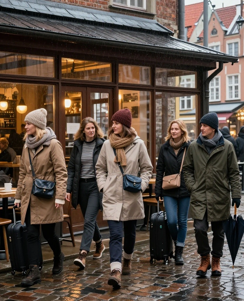 What to Wear in Gdańsk in December: 15 Cozy Winter Outfits That Beat the Baltic Chill 76 What to Wear in Gdańsk in December What to Wear in Gdańsk in December: 15 Cozy Winter Outfits That Beat the Baltic Chill - 12. Create a Café-to-Dinner Outfit 1