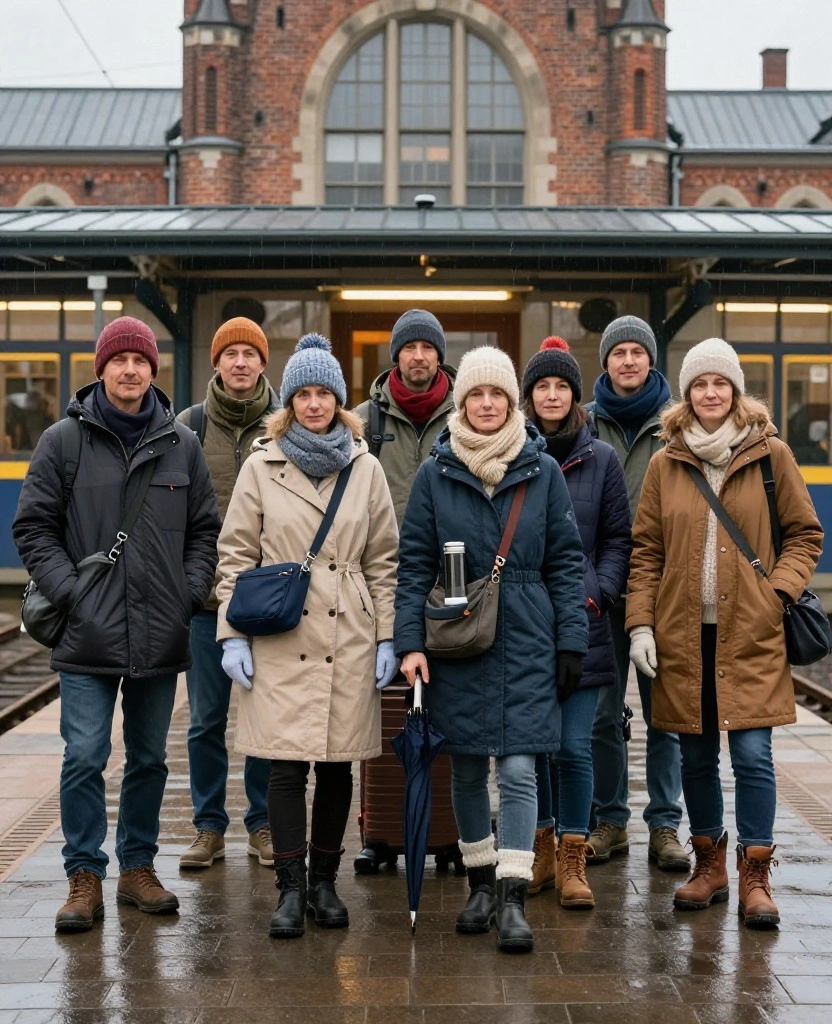 What to Wear in Gdańsk in December: 15 Cozy Winter Outfits That Beat the Baltic Chill 85 What to Wear in Gdańsk in December What to Wear in Gdańsk in December: 15 Cozy Winter Outfits That Beat the Baltic Chill - 13. Choose a Soft Train-Travel Uniform 1