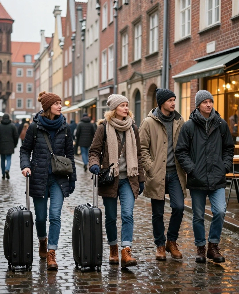 What to Wear in Gdańsk in December: 15 Cozy Winter Outfits That Beat the Baltic Chill 39 What to Wear in Gdańsk in December What to Wear in Gdańsk in December: 15 Cozy Winter Outfits That Beat the Baltic Chill - 7. Make Jeans Work With the Right Hidden Layer 1