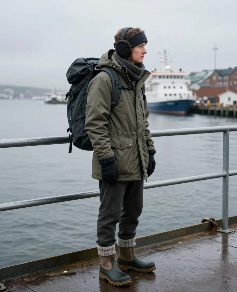 What to Wear in Gothenburg in December: 15 Cozy Winter Outfits That Beat the Scandinavian Chill 95 what to wear in Gothenburg in December What to Wear in Gothenburg in December: 15 Cozy Winter Outfits That Beat the Scandinavian Chill - 15. Finish With a Windproof Outfit for the Harbor or Ferry 1
