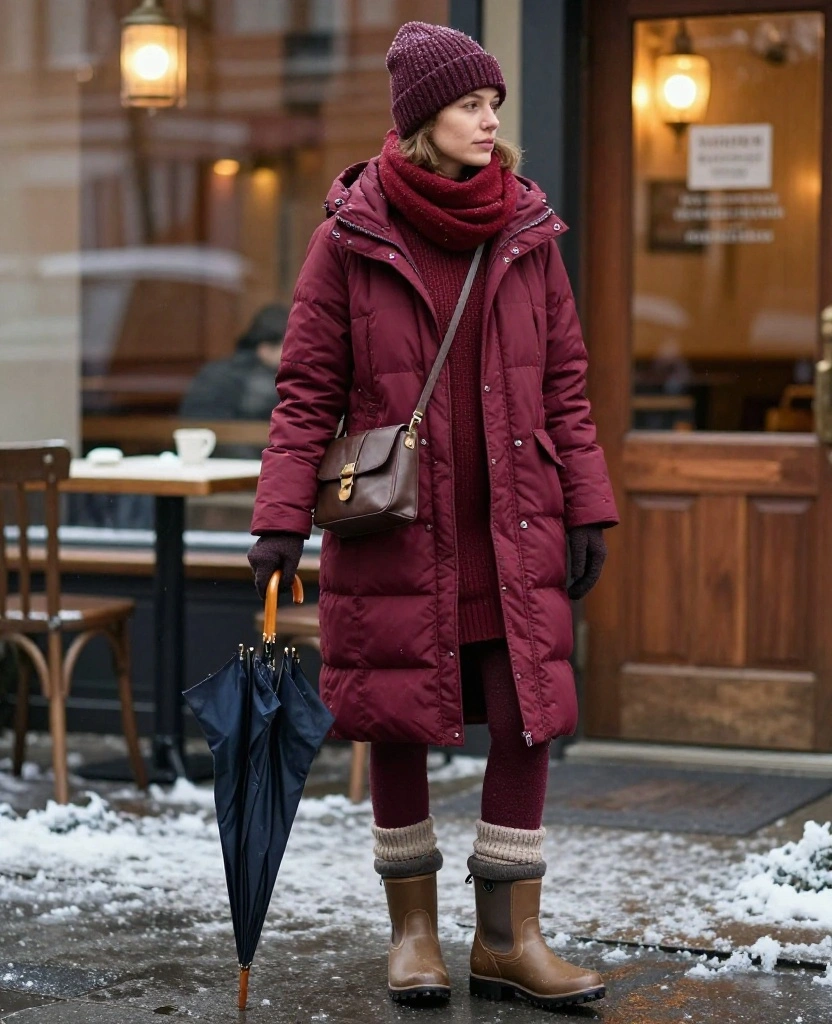 What to Wear in Halifax in December: 15 Cozy Winter Outfit Ideas You’ll Be Glad You Packed! 66 What to Wear in Halifax in December What to Wear in Halifax in December: 15 Cozy Winter Outfit Ideas You’ll Be Glad You Packed! - 10. A Sweater Dress with Fleece-Lined Tights 1