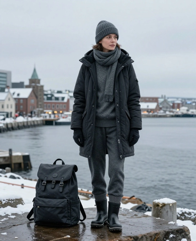 What to Wear in Halifax in December: 15 Cozy Winter Outfit Ideas You’ll Be Glad You Packed! 43 What to Wear in Halifax in December What to Wear in Halifax in December: 15 Cozy Winter Outfit Ideas You’ll Be Glad You Packed! - 7. A One-Color Winter Outfit That Looks Instantly Put Together 1