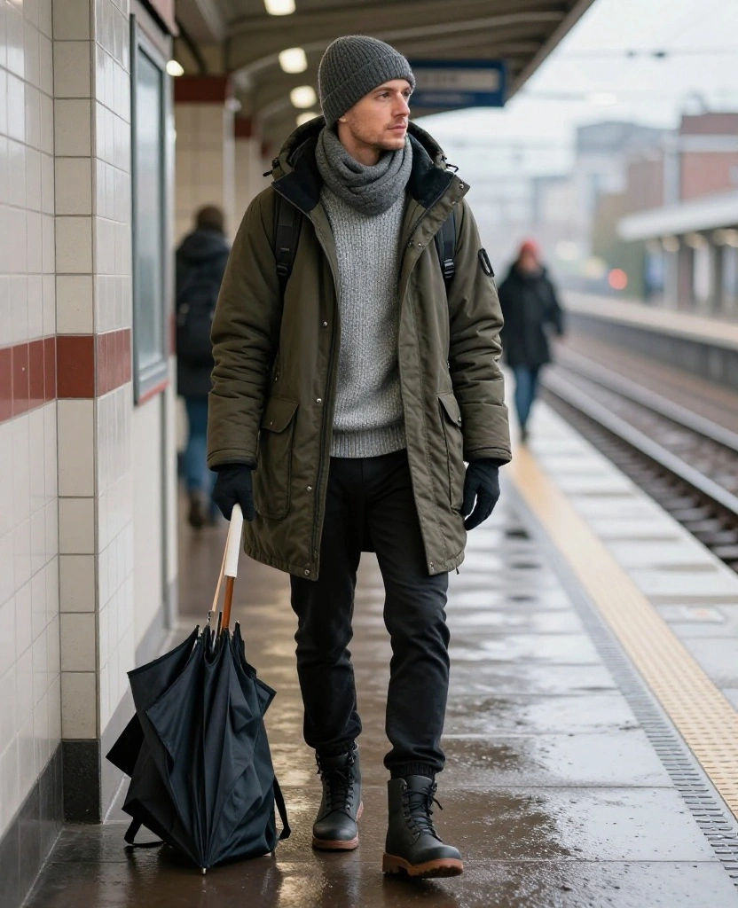 What to Wear in Hamburg in December: 15 Cozy Winter Outfits That Beat the Baltic Chill (You’ll Want to Copy #9!) 71 What to Wear in Hamburg in December What to Wear in Hamburg in December: 15 Cozy Winter Outfits That Beat the Baltic Chill (You’ll Want to Copy #9!) - 11. The U-Bahn Day Look with a Hands-Free Backpack 1
