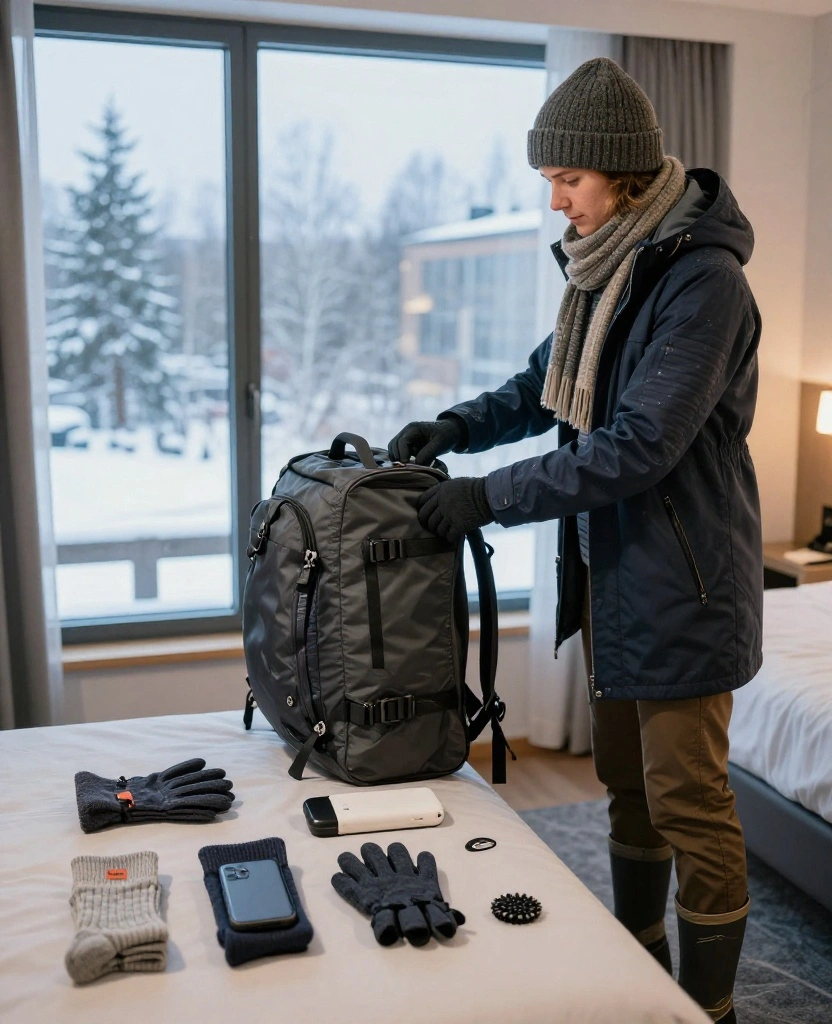 What to Wear in Helsinki Winter: 12 Genius Layering Tips for Staying Warm Without Looking Bulky 66 What to Wear in Helsinki in December What to Wear in Helsinki Winter: 12 Genius Layering Tips for Staying Warm Without Looking Bulky - 10. Pack Accessories That Do More Than Look Cute 1