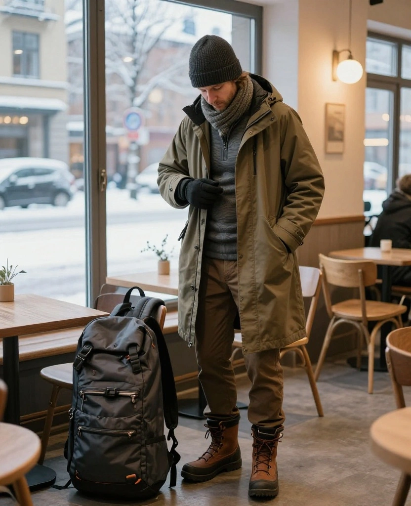 What to Wear in Helsinki Winter: 12 Genius Layering Tips for Staying Warm Without Looking Bulky 71 What to Wear in Helsinki in December What to Wear in Helsinki Winter: 12 Genius Layering Tips for Staying Warm Without Looking Bulky - 11. Build an Indoor-Friendly Outfit for Warm Cafés and Museums 1