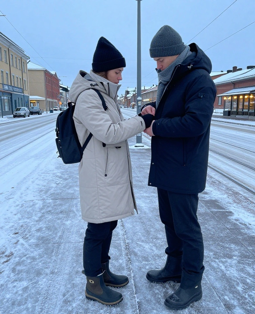 What to Wear in Helsinki Winter: 12 Genius Layering Tips for Staying Warm Without Looking Bulky 8 What to Wear in Helsinki in December What to Wear in Helsinki Winter: 12 Genius Layering Tips for Staying Warm Without Looking Bulky - 2. Choose One Thin Insulating Middle Layer 1