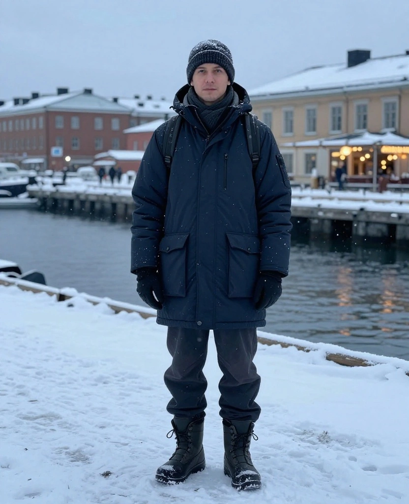 What to Wear in Helsinki Winter: 12 Genius Layering Tips for Staying Warm Without Looking Bulky 15 What to Wear in Helsinki in December What to Wear in Helsinki Winter: 12 Genius Layering Tips for Staying Warm Without Looking Bulky - 3. Let the Outer Coat Block Wind and Wet Snow 1