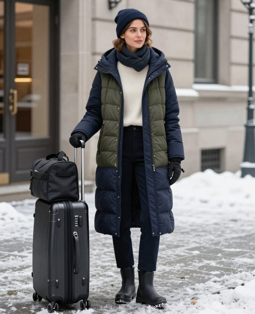 What to Wear in Montréal in December: 15 Warm Winter Outfits That Look Chic, Not Bulky! 68 What to Wear in Montréal in December What to Wear in Montréal in December: 15 Warm Winter Outfits That Look Chic, Not Bulky! - 15. The Three-Layer Capsule Outfit That Does It All 1