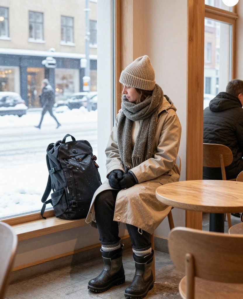 What to Wear in Stockholm in December: 13 Layering Tricks for Staying Cozy All Day 78 What to Wear in Stockholm in December What to Wear in Stockholm in December: 13 Layering Tricks for Staying Cozy All Day - 12. Plan for Warm Indoor Stops Without Losing Your Base 1