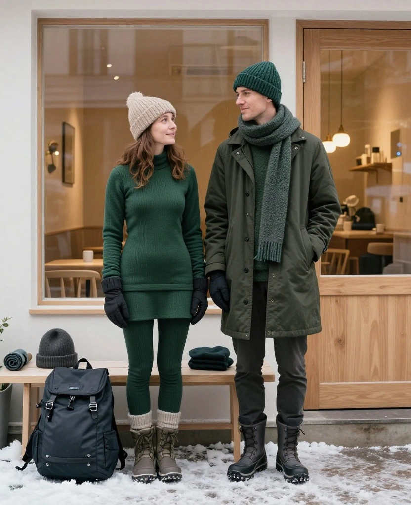 What to Wear in Stockholm in December: 13 Layering Tricks for Staying Cozy All Day 55 What to Wear in Stockholm in December What to Wear in Stockholm in December: 13 Layering Tricks for Staying Cozy All Day - 9. Use a Simple Color Formula for Easy Outfit Repeats 1