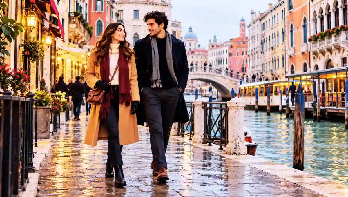 What to Wear in Venice Winter: 13 Layering Tricks That Keep You Cozy Without the Bulky Look 1 What to Wear in Venice in December What to Wear in Venice Winter 13 Layering Tricks That Keep You Cozy Without the Bulky Look