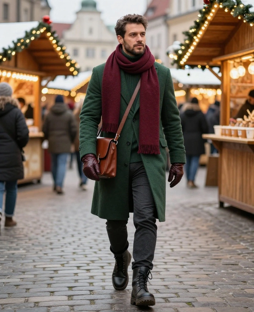 What to Wear to the Wrocław Christmas Market: 12 Festive Outfits That Beat the Chill! 34 What to Wear in Wrocław in December What to Wear to the Wrocław Christmas Market: 12 Festive Outfits That Beat the Chill! - 6. The Smart Wool Blazer over a Warm Knit 1